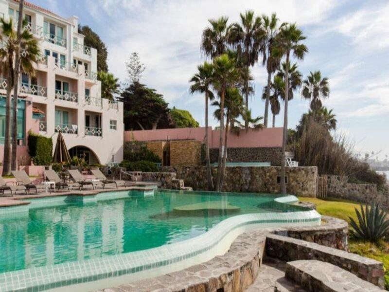 Hotel Las Rosas & Spa 엔세나다 외부 사진